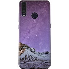 Nurdic General Mobile Gm 20 Pro Uyumlu  Kılıf 0.4mm Lazer Kesim Silikon Kapak Parlak Manzara