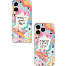 Nurdic Samsung Galaxy S8 S9 S10 S21 S23 S24 S25 Fe Plus Ultra Kılıf Kişiye Özel Isim Yazılı Silikon Stock7