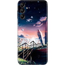 Nurdic Samsung Galaxy A14 Uyumlu Kılıf Silikon Desenli Resimli Kapak Empire State