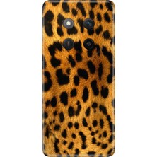 Nurdic Honor X60 Pro - X9C 5g Kılıf Renkli Silikon Baskılı Tpu Leopar Kürk