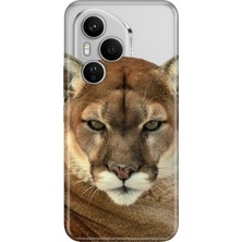 Nurdic Huawei Honor 400 Pro Kılıf Dekoratif Silikon Baskılı Kapak Asil Aslan Kaplan