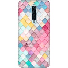 Nurdic Oppo Reno 2z Uyumlu Kılıf Silikon Desenli Resimli Kapak Renkli Çatı