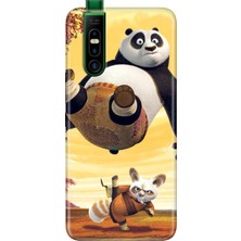 Nurdic Infinix S5 Pro Kılıf Silikon Desenli Infinix S5 Pro Kungfu Panda