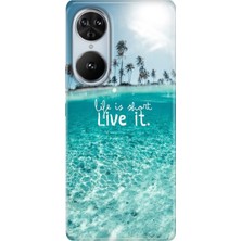 Nurdic Reeder S19 Max Pro S Edge Kılıf Telefon Kılıfı Baskılı Hayat Kısa