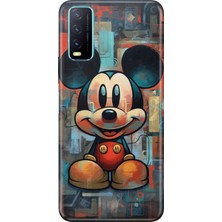 Nurdic Vivo Y11S Y20 Y20S Uyumlu Kılıf Resimli Desenli Silikon Mickey Smile