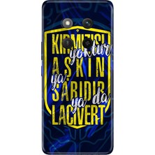 Nurdic Honor X60 Pro - X9C 5g Kılıf Art Silikon Baskılı Tpu Aşkın Rengi Sarı Lacivert
