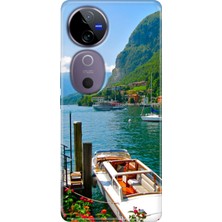 Nurdic Vivo V40 5g Kılıf Vivo V40 Desenli Silikon Como