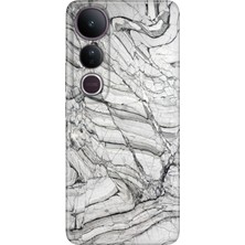 Nurdic Vivo V50 Lite 5g Kılıf Renkli Silikon Baskılı Tpu Sena Mermer