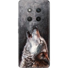 Nurdic Honor Magic 7 Lite Kılıf Renkli Silikon Baskılı Tpu Vahşi Kurt