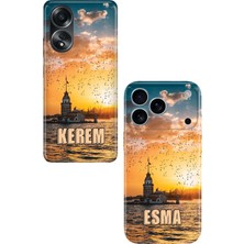 Nurdic Oppo Reno 11F 13F 14F 5g Kılıf Kişiye Özel Isim Yazılı Silikon ÇIZIM-108