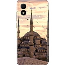 Nurdic Tcl 303 Uyumlu Kılıf Silikon Desenli Resimli Kapak Camii