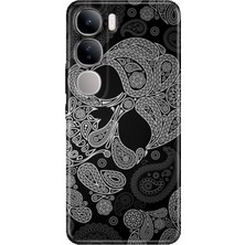 Nurdic Vivo V40 Lite Kılıf V40 Lite Desenli Tpu Silikon Skuller