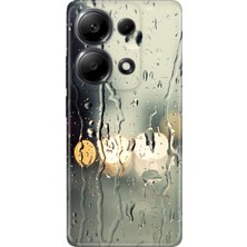 Nurdic Xiaomi Redmi Note 13 Pro 4g Uyumlu Kılıf Desenli Baskılı Silikon Yağmurlu Bir Akşam