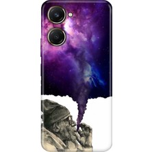 Nurdic Vivo Y18 Kılıf 4.5g Silikon Desenli Vivo Y18 Smoke