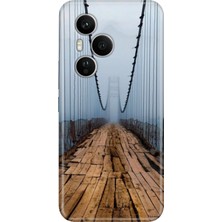 Nurdic Huawei Honor 400 Pro Kılıf Dekoratif Silikon Baskılı Kapak Irlanda