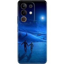 Nurdic Vivo Y29 Kılıf Art Silikon Baskılı Tpu Cold Love