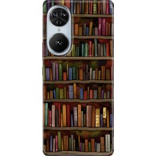 Nurdic Reeder S19 Max Pro S Edge Kılıf Telefon Kılıfı Baskılı Kütüphane