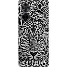 Nurdic Casper Via X40 Uyumlu Kılıf Desenli Baskılı Silikon Vahşi Aslan Sanat