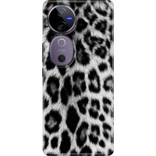 Nurdic Vivo V40 Uyumlu Kılıf V40 5g Desenli Tasarım Silikon Siyah Kürk