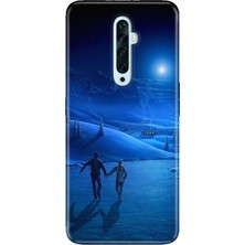 Nurdic Oppo Reno 2z Uyumlu Kılıf Silikon Desenli Resimli Kapak Cold Love