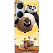Nurdic Reeder S19 Max Pro S Edge Kılıf Silikon Desenli Kapak Kungfu Panda