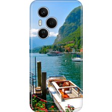 Nurdic Huawei Honor 400 Pro Kılıf Dekoratif Silikon Baskılı Kapak Como