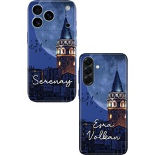 Nurdic Huawei P Smart 2018 2019 2021 Kılıf Kişiye Özel Isim Yazılı Silikon Grafik-79