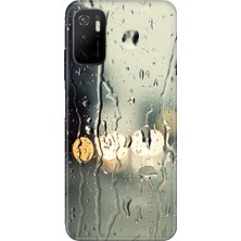Nurdic Xiaomi Redmi Note 10 5g Kılıf Silikon Tioserisi Yağmurlu Bir Akşam