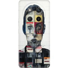 Nurdic Honor X60 Pro - X9C 5g Kılıf Renkli Silikon Baskılı Tpu Art Collage