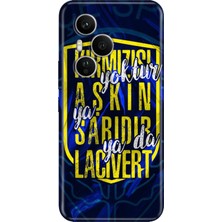Nurdic Huawei Honor 400 Pro Kılıf Art Silikon Baskılı Tpu Aşkın Rengi Sarı Lacivert