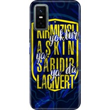 Nurdic Infınıx GT30 Pro Kılıf Art Silikon Baskılı Tpu Aşkın Rengi Sarı Lacivert