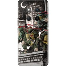 Nurdic Honor Magic 7 Lite Kılıf Dekoratif Silikon Baskılı Kapak Ninja K
