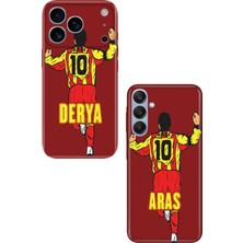 Nurdic Samsung Galaxy A10 A10S A11 A12 A13 A14 A15 A16 Kılıf Kişiye Özel Isim Yazılı Silikon ÇIZIM-112