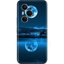 Nurdic Huawei Honor 400 Pro Kılıf Renkli Silikon Baskılı Tpu Dolunay Deniz