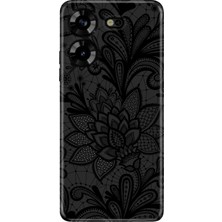 Nurdic Tecno Pova 5 Uyumlu Kılıf Silikon Desenli Resimli Kapak Mandala Gül