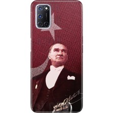 Nurdic Oppo A52 A72 A92 Uyumlu Kılıf Silikon Desenli Resimli Kapak M.k Atatürk