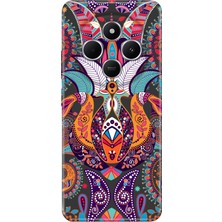 Nurdic Xiaomi Redmi A4 5g Kılıf Desenli Tpu Silikon Baskılı Mandala Aşk