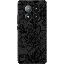 Nurdic Xiaomi Redmi Note 14 Pro Plus 5g Kılıf Desenli Silikon Baskılı Mandala Gül