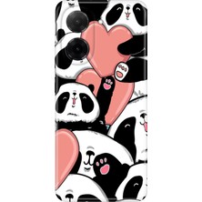 Nurdic Xiaomi Redmi A5 Kılıf Renkli Silikon Baskılı Tpu Sevimli Panda