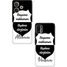 Nurdic Samsung Galaxy A23 A24 A25 A26 M22 M23 M55 Kılıf Kişiye Özel Isim Yazılı Silikon GÖRSEL101