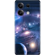 Nurdic Xiaomi Redmi Note 13 5g Uyumlu Kılıf Resimli Silikon Desenli Uzay Boşluğu