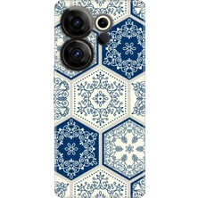 Nurdic Tecno Camon 20 Premier 5g Uyumlu Kılıf Silikon Desenli Resimli Seramik