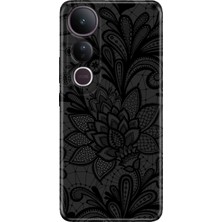 Nurdic Vivo V50 Lite 5g Kılıf Renkli Silikon Baskılı Tpu Mandala Gül