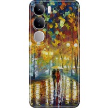 Nurdic Vivo V40 Lite Kılıf V40 Lite Desenli Tpu Silikon Baskılı Romantizm
