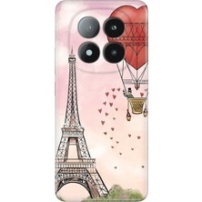 Nurdic Xiaomi Redmi Note 14 Pro Plus 5g Kılıf Desenli Silikon Baskılı Eiffel / Paris