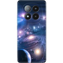 Nurdic Xiaomi Redmi Note 14 Pro Plus 5g Kılıf Desenli Silikon Baskılı Uzay Boşluğu