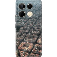 Nurdic Infinix Note 40 Pro 5g Kılıf Renkli Silikon Baskılı Tpu Barcelona