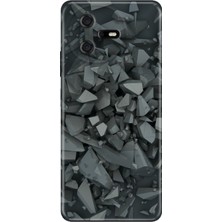 Nurdic Casper Via A40 Kılıf Color Telefon Kılıfı Baskılı Broken