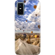 Nurdic Infınıx GT30 Pro Kılıf Renkli Silikon Baskılı Tpu Ürgüp Kapadokya