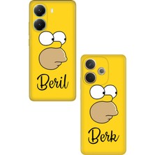 Nurdic Infinix Note 30 40 40I 11 Gt 20 Pro Kılıf Kişiye Özel Isim Yazılı Silikon Hkl-19